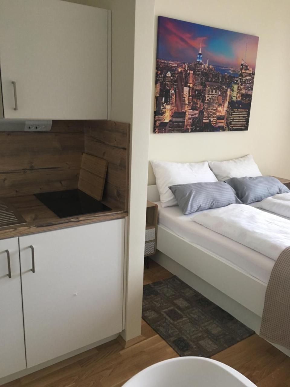 Premium Apartment Muenchen Messe Buitenkant foto